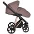 Детская коляска Roan Sol Luxury 3 в 1 с автокреслом Tutis Elo Lux EduSky Black RSL/4043 Cocoa/Rose Gold