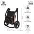 Детская коляска Roan Sol Luxury 3 в 1 с автокреслом Tutis Elo Lux EduSky Black RSL/4043 Cocoa/Rose Gold
