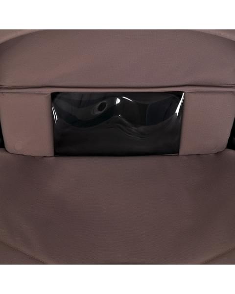Детская коляска Roan Sol Luxury 3 в 1 с автокреслом Tutis Elo Lux EduSky Black RSL/4043 Cocoa/Rose Gold