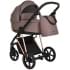 Детская коляска Roan Sol Luxury 3 в 1 с автокреслом Tutis Elo Lux EduSky Black RSL/4043 Cocoa/Rose Gold