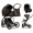 Детская коляска Roan Sol 2.0 Vintage Luxury 3 в 1 с автокреслом Tutis Elo Lux EduSky Black VIN 04/TC Turkish Coffe/Bronze/руч.Cappuccino