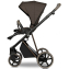 Детская коляска Roan Sol Vintage Luxury 3 в 1 с автокреслом Tutis Elo Lux EduSky Black VIN 04/TC Turkish Coffe/Bronze/руч.Cappuccino