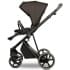 Детская коляска Roan Sol Vintage Luxury 3 в 1 с автокреслом Tutis Elo Lux EduSky Black VIN 04/TC Turkish Coffe/Bronze/руч.Cappuccino