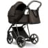 Детская коляска Roan Sol Vintage Luxury 3 в 1 с автокреслом Tutis Elo Lux EduSky Black VIN 04/TC Turkish Coffe/Bronze/руч.Cappuccino