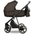 Детская коляска Roan Sol Vintage Luxury 3 в 1 с автокреслом Tutis Elo Lux EduSky Black VIN 04/TC Turkish Coffe/Bronze/руч.Cappuccino