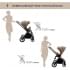 Детская коляска Sweet Baby Elegante 2 в 1 GL Brown