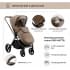 Детская коляска Sweet Baby Elegante 2 в 1 GL Brown