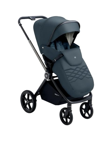 Детская коляска Sweet Baby Elegante 2 в 1 Chrome Blue