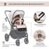 Детская коляска Sweet Baby Elegante 2 в 1 SBL GL Beige