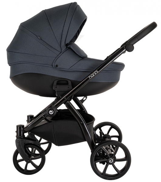Детская коляска 3 в 1 Tutis Nanni 7 3 в 1 (060) Obsidian