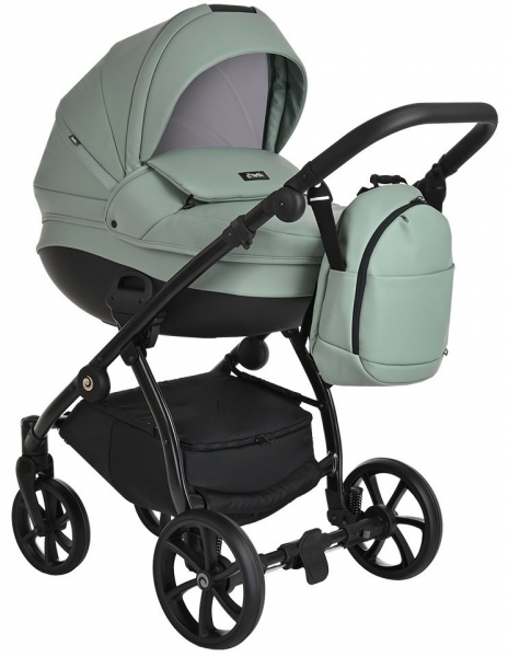 Детская коляска Tutis Nanni 7 Кожа 3 в 1 1533039 Sage