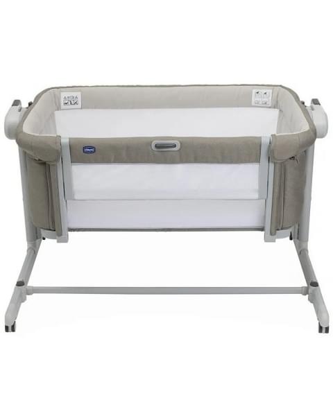 Детская приставная кроватка Chicco Next2Me Magic Evo, Desert Taupe (Бежевый)