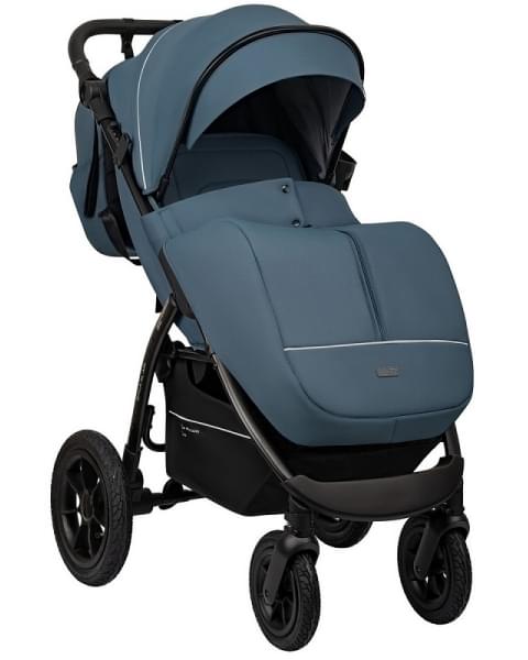 Детская прогулочная коляска Indigo Epica XL Air с сумкой 2025 синий