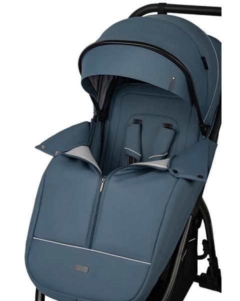 Детская прогулочная коляска Indigo Epica XL Air с сумкой 2025 синий