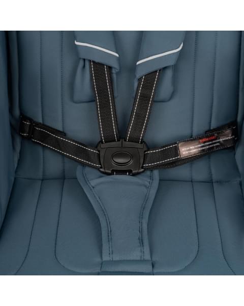 Детская прогулочная коляска Indigo Epica XL Air с сумкой 2025 синий