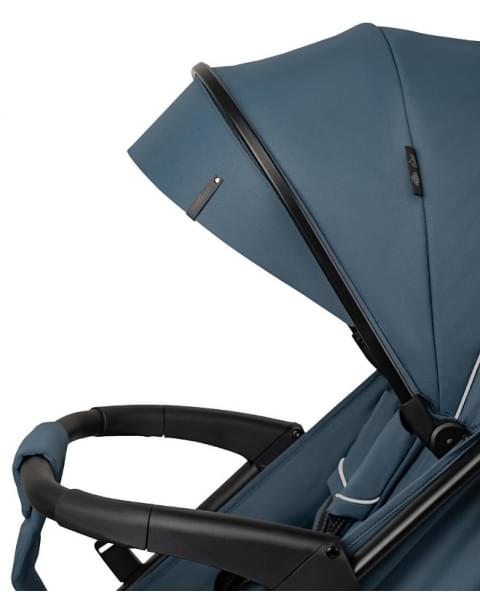 Детская прогулочная коляска Indigo Epica XL Air с сумкой 2025 синий