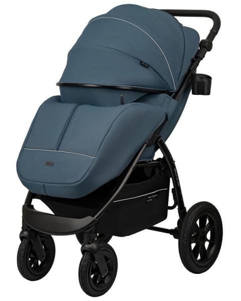 Детская прогулочная коляска Indigo Epica XL Air с сумкой 2025 синий