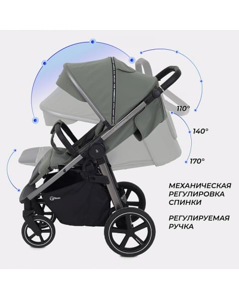 Детская прогулочная коляска Rant Caspia 2.0 2025 Olive