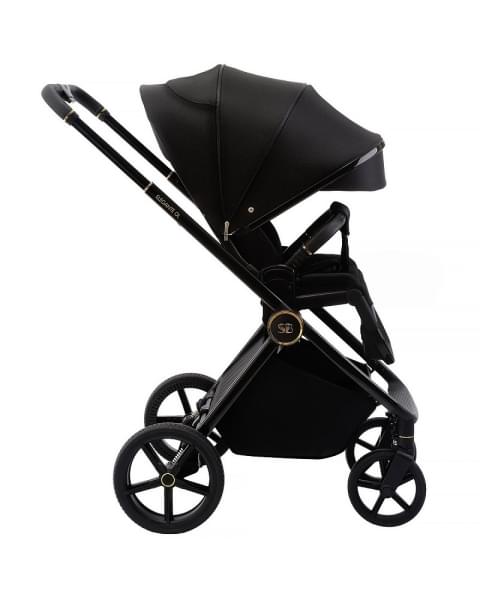 Детская прогулочная коляска Sweet Baby Elegante GL/Black