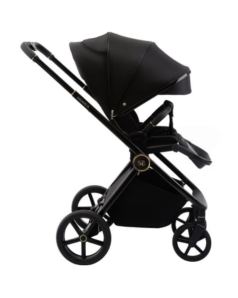 Детская прогулочная коляска Sweet Baby Elegante GL/Black