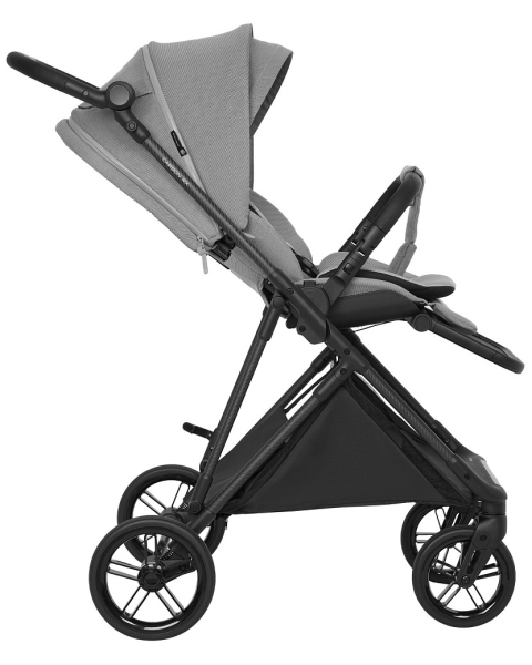 Детская прогулочная коляска Pituso Carbon RX Horizon Grey/рама carbon