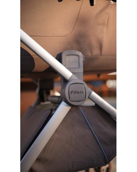 Коляска 2 в 1 Pituso Teffy Mocha Mousse/Truffle