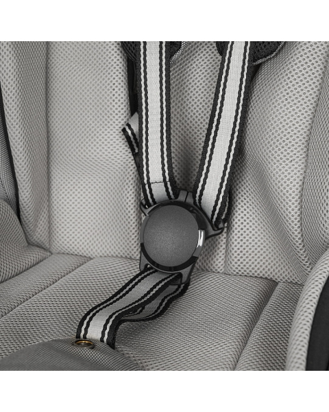 Детская прогулочная коляска Pituso Carbon RX Horizon Grey/рама carbon