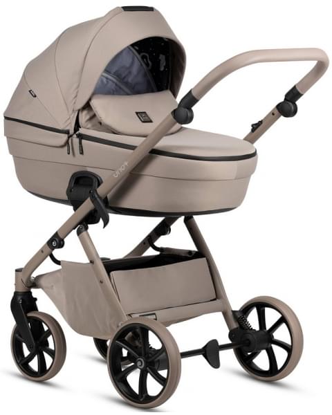 Коляска 3 в 1 Tutis Uno 6+ Essential Collection, Taupe (172) с автокреслом Tutis Beno (0-13 кг)