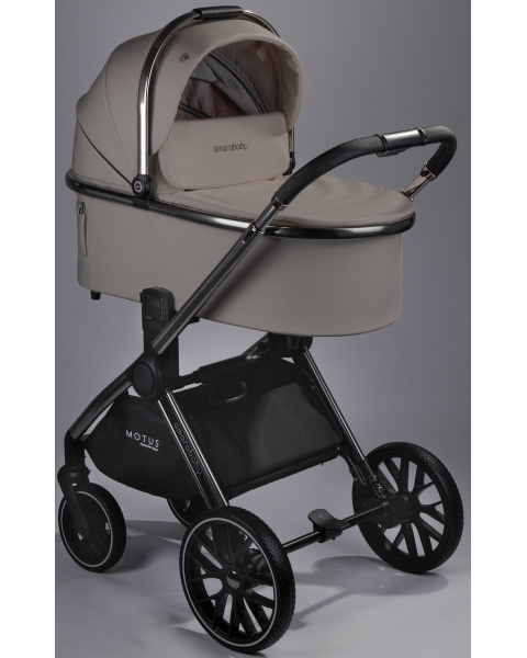 Детская коляска AmaroBaby Motus Premium Ecco 3 в 1 мокко