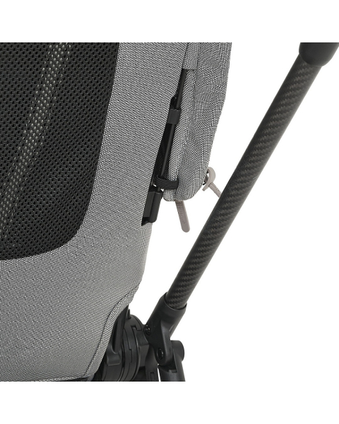 Детская прогулочная коляска Pituso Carbon RX Horizon Grey/рама carbon