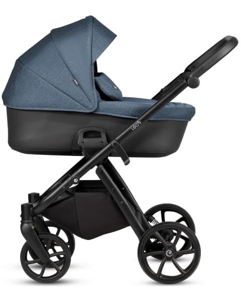 Детская коляска Tutis Leo 3 Plus 3 в 1 с автокреслом Elo Lux EduSky Black 1582288 Deep Blue