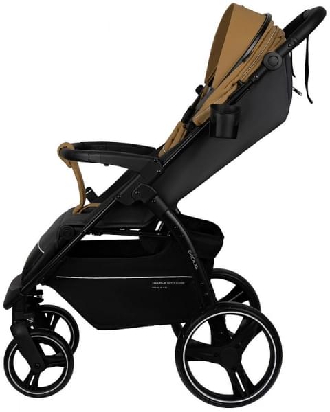 Детская прогулочная коляска Indigo Epica XL бежевый-серый