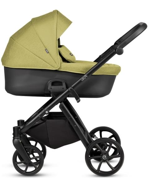 Детская коляска Tutis Leo 3 Plus 3 в 1 с автокреслом Elo Lux EduSky Black 1582302 Green