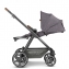 Коляска 2 в 1 ABC-Design Swing 2023, Street (Темно-серый)