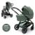 Коляска 2 в 1 Agex Prima Pro 2025, Green (Зеленый)