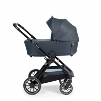 Коляска 2 в 1 Agex Prima Pro 2025, Midnight Grey (Темно-серый)