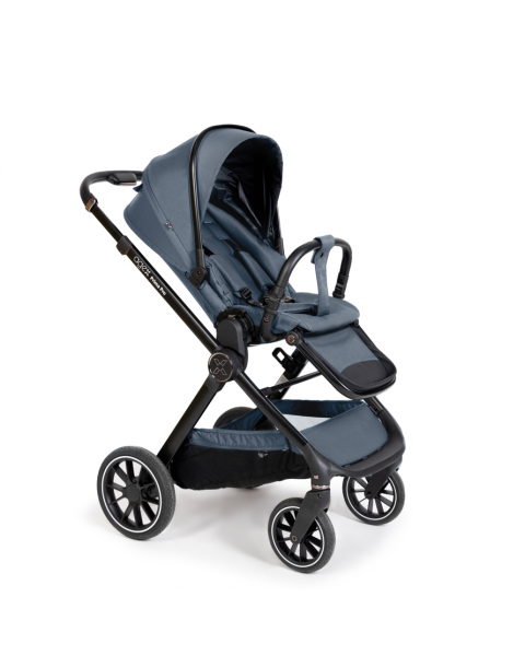 Коляска 2 в 1 Agex Prima Pro 2025, Midnight Grey (Темно-серый)