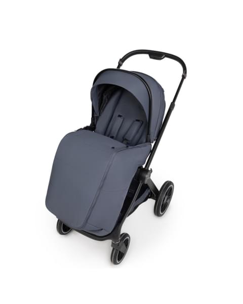 Коляска 2 в 1 Agex Prima Pro 2025, Midnight Grey (Темно-серый)