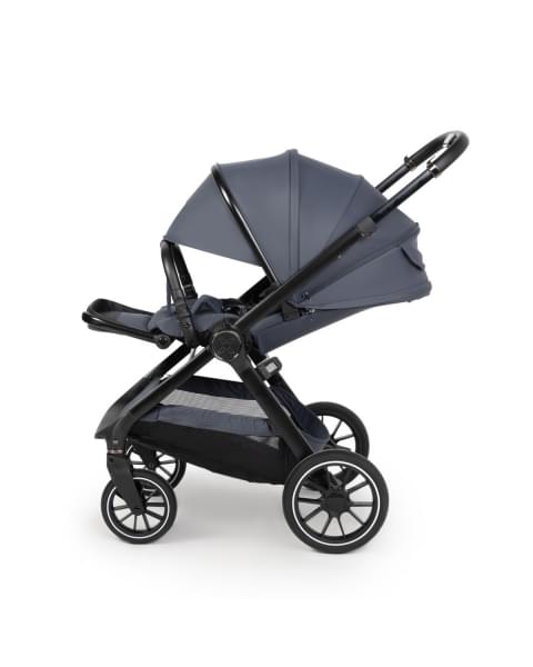 Коляска 2 в 1 Agex Prima Pro 2025, Midnight Grey (Темно-серый)