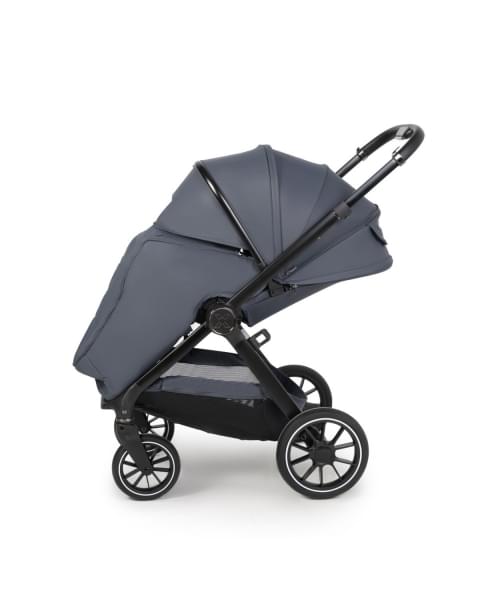 Коляска 2 в 1 Agex Prima Pro 2025, Midnight Grey (Темно-серый)