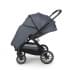 Коляска 2 в 1 Agex Prima Pro 2025, Midnight Grey (Темно-серый)