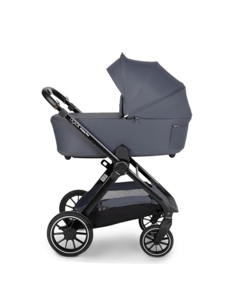 Коляска 2 в 1 Agex Prima Pro 2025, Midnight Grey (Темно-серый)