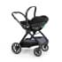 Коляска 2 в 1 Agex Prima Pro 2025, Midnight Grey (Темно-серый)