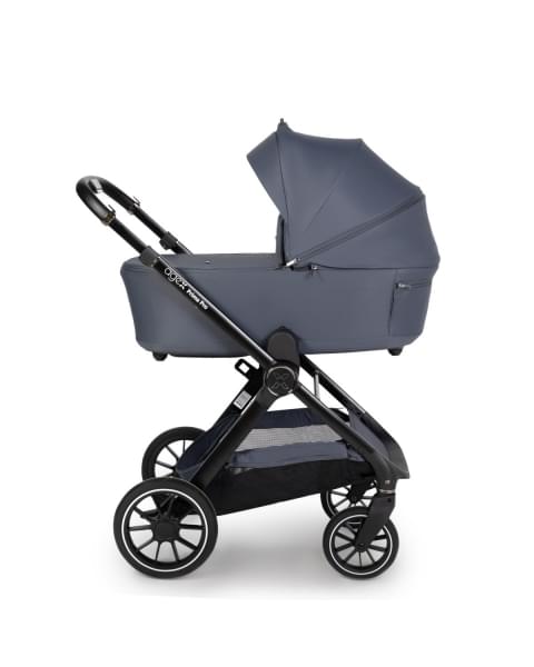 Коляска 2 в 1 Agex Prima Pro 2025, Midnight Grey (Темно-серый)