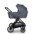 Коляска 2 в 1 Agex Prima Pro 2025, Midnight Grey (Темно-серый)