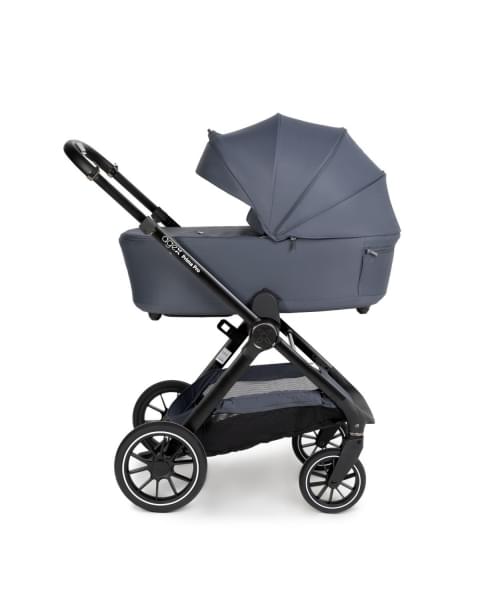 Коляска 2 в 1 Agex Prima Pro 2025, Midnight Grey (Темно-серый)