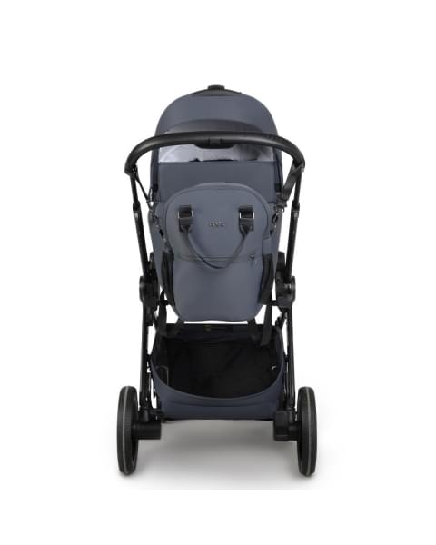 Коляска 2 в 1 Agex Prima Pro 2025, Midnight Grey (Темно-серый)