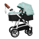 Коляска 2 в 1 Baby Tilly T-165 Futuro Air, Hawaii Blue (Синий)