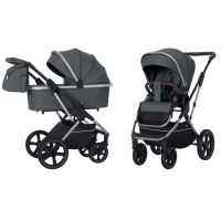 Коляска 2 в 1 Carrello Aurora CRL-6505 / 2023, Iron Grey (Темно-серый)