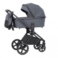 Коляска 2 в 1 Carrello Ultimo CRL-6518 / 2024 с регулировкой высоты, Cool Grey (Серый)